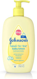Johnson's Baby Lotion for Gentle Head-to-Toe Care