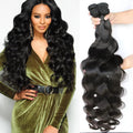 Human Hair Bundles Body Wave Brazilian Virgin 12A Grade - Soft Natural