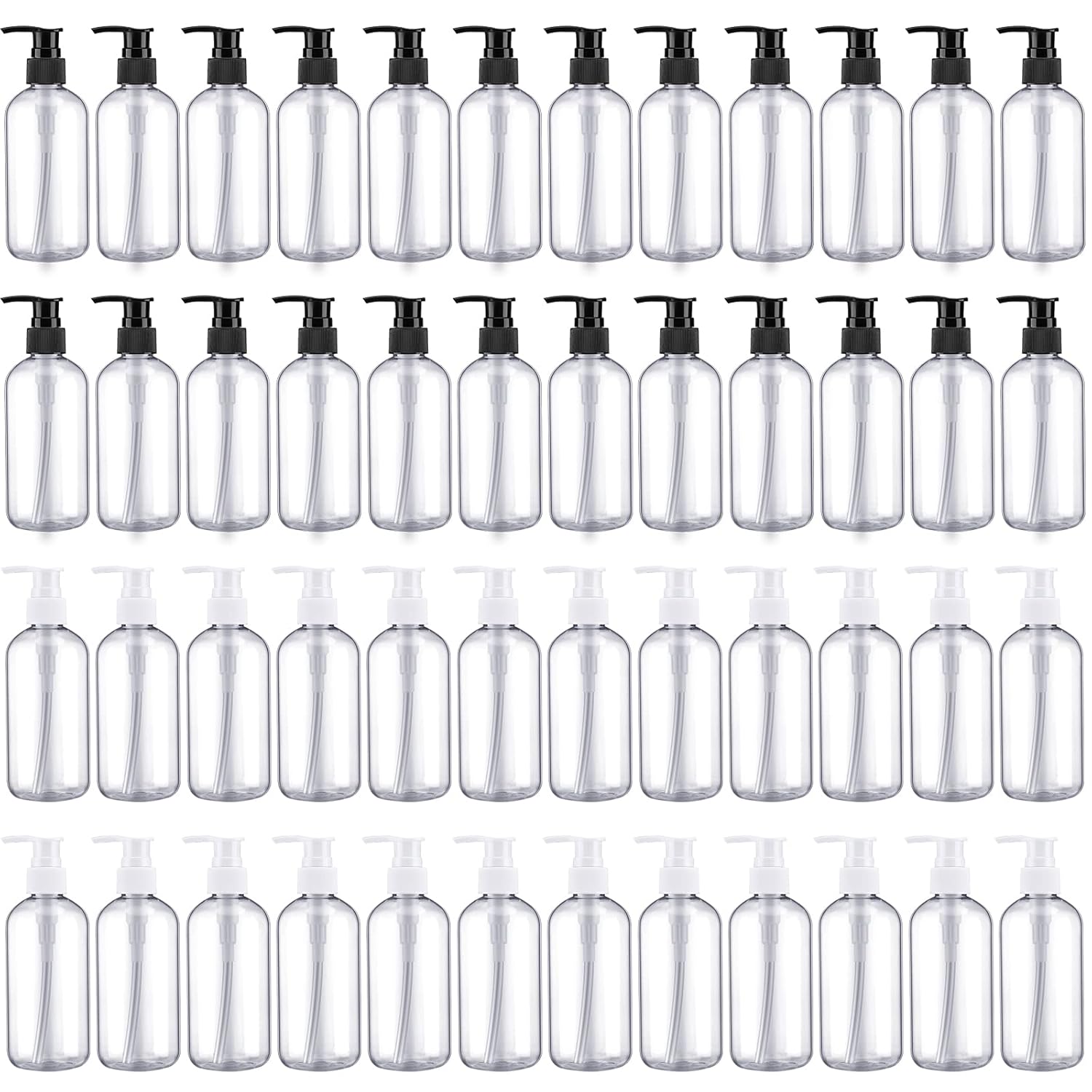 48 Pcs Pump Bottle Lotion Dispenser for Shampoo and Soap