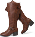 Luoika Women's Extra Wide Calf Knee High Boots - Wide (Style 5LWQ)