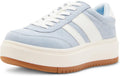 Madden Girl Navida Fashion Sneakers - Striped Low-Top Platform