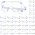Clear Safety Goggles 30 Pairs - Over Glasses Anti Fog Eye Protection