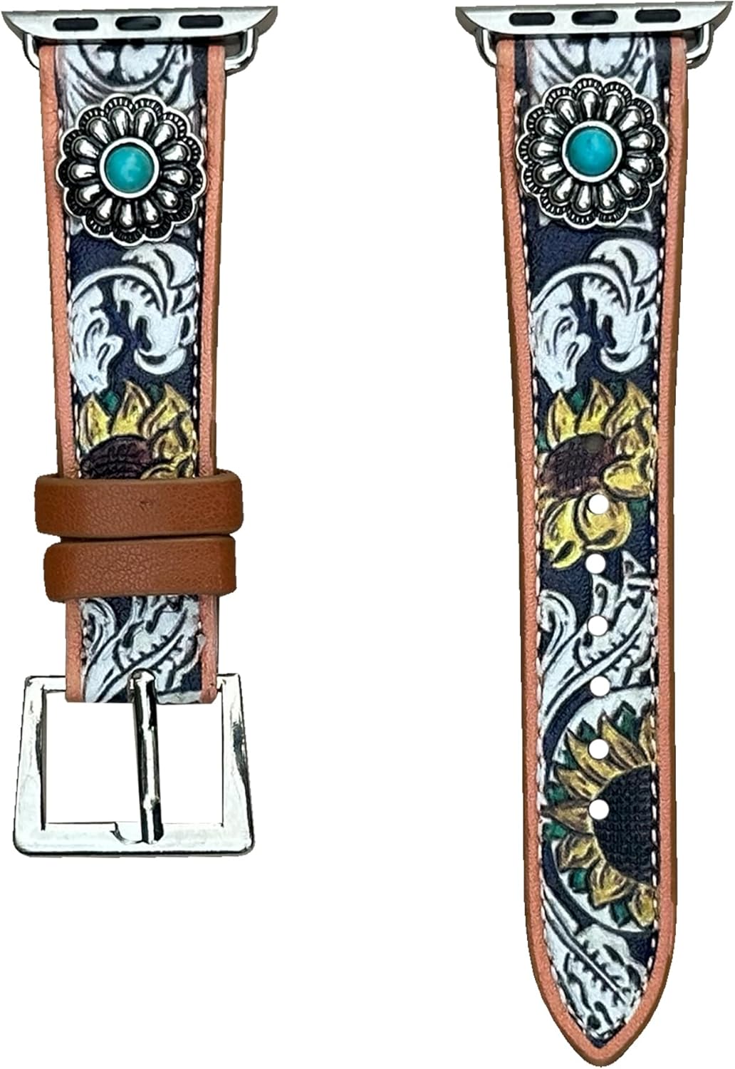 Western Watchband for Apple Watch Sizes 38mm to 45mm