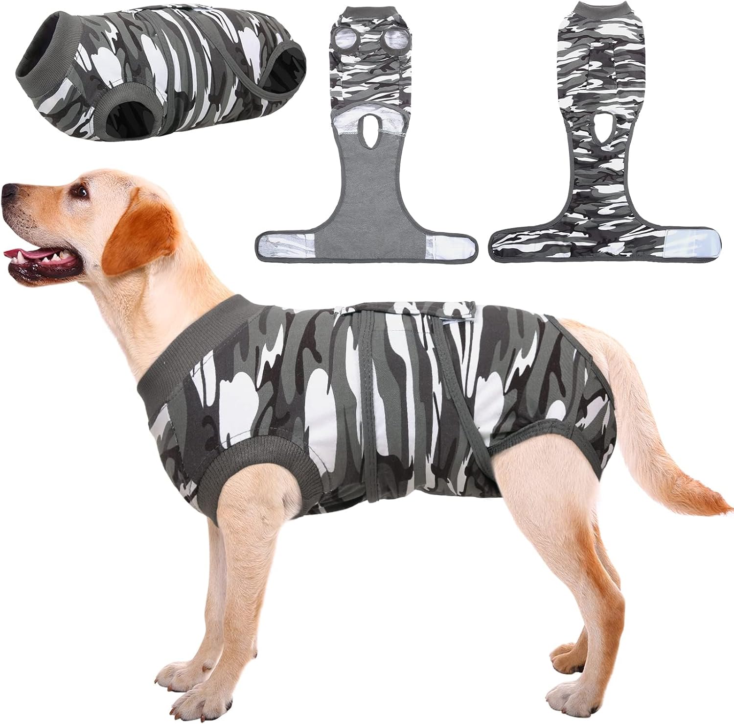 Kuoser Recovery Suit for Dogs and Cats After Surgery Comfort
