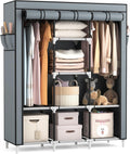 Portable Closet Wardrobe for Hanging Clothes - Large Capacity Storage