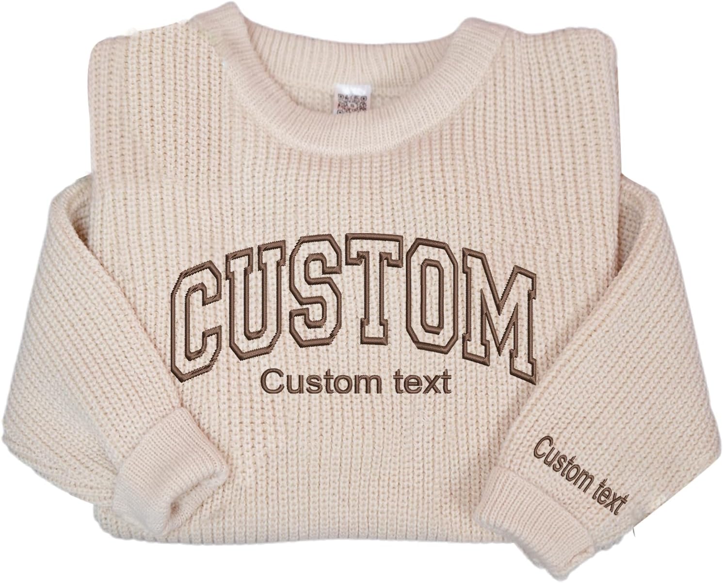 NAZENTI Custom Knit Sweater - Design Your Own!