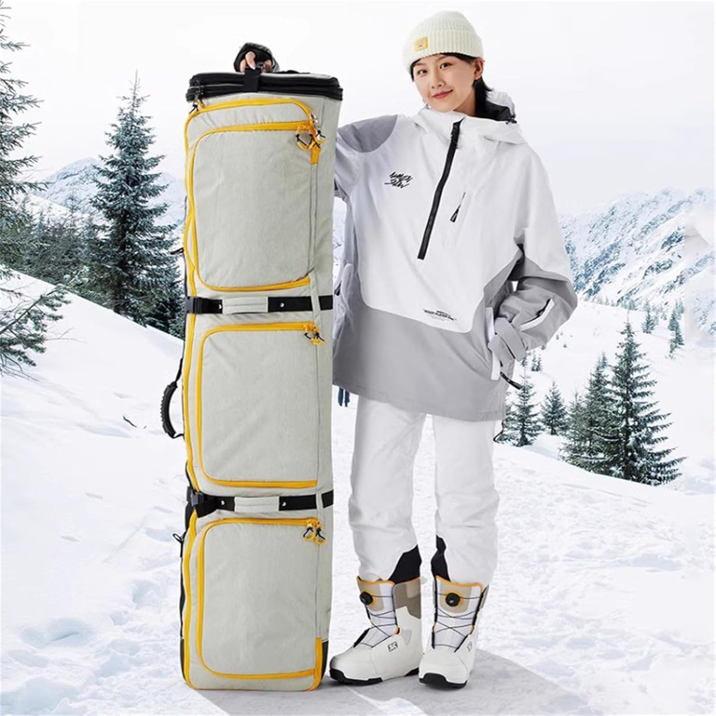 Foldable Roller Ski Bag: Travel with Ease
