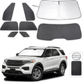 Windshield Sun Shade Custom Fit for 2020-2026 Ford Explorer - Cool