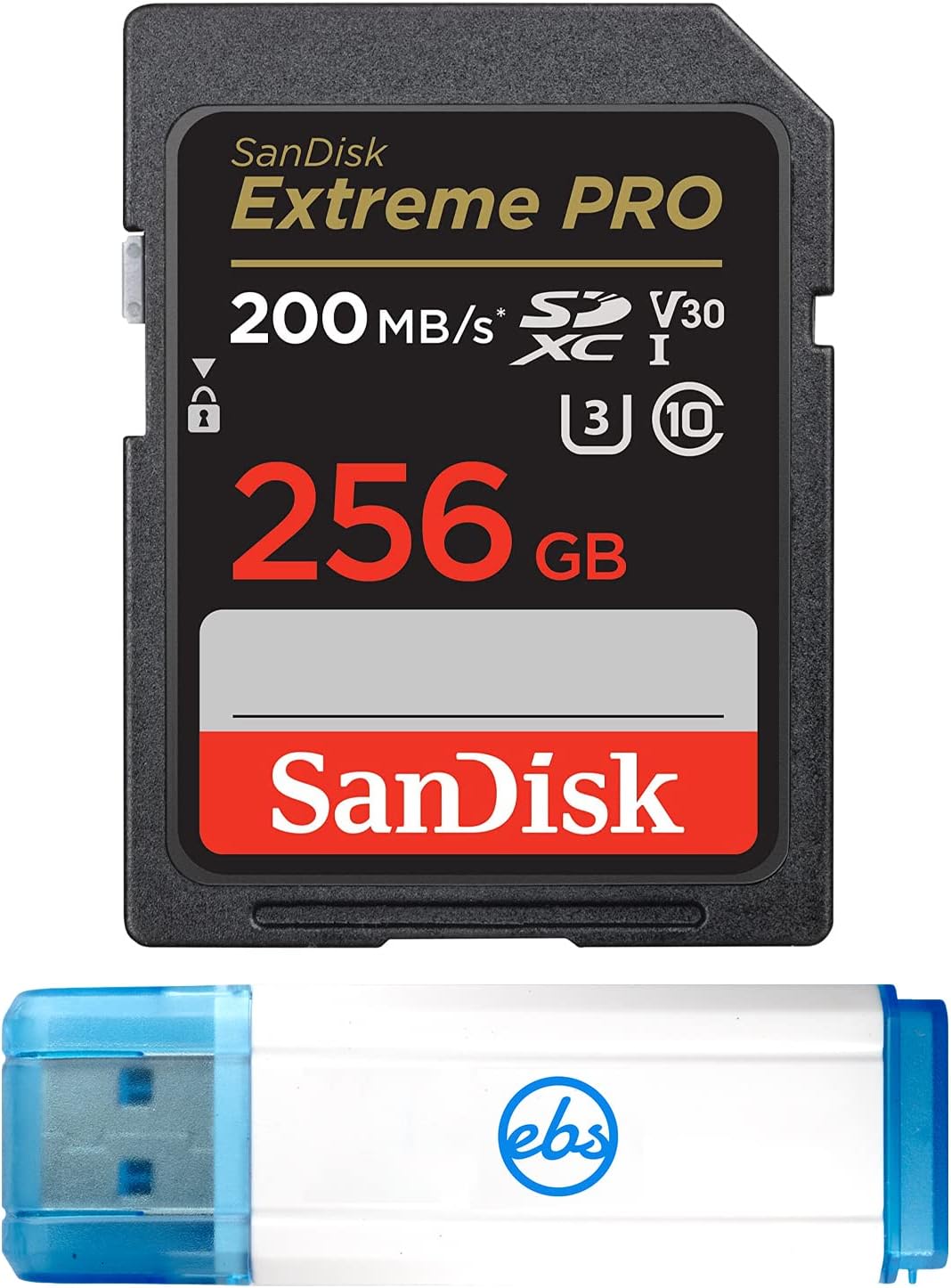 SanDisk 256GB Extreme Pro UHS-I SDXC Memory Card for Sony Cameras