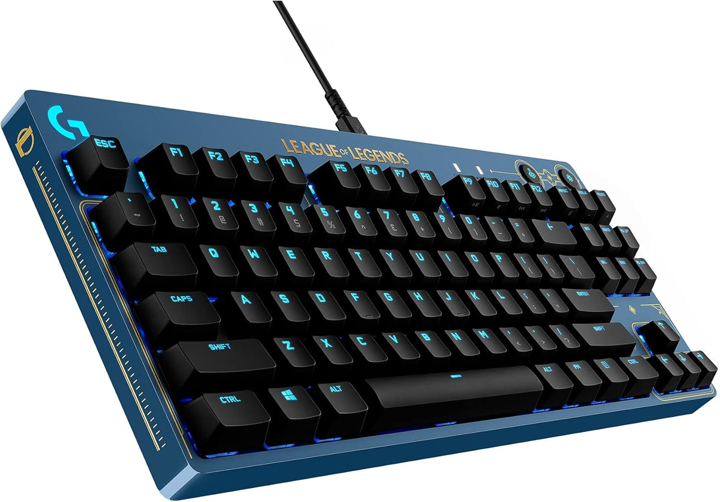 Logitech G PRO Tenkeyless Mechanical Keyboard - Portable & RGB-Lit