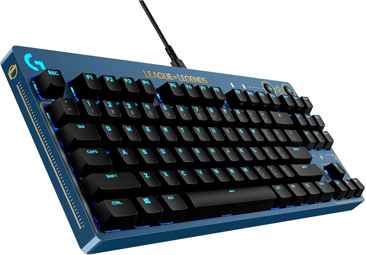 Logitech G PRO Tenkeyless Gaming Keyboard - Portable & RGB Lit