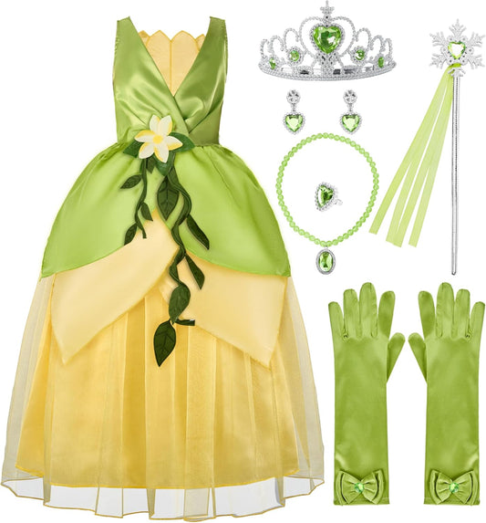 Frog Princess Dress for Kids - Spooktacular Creations Costume