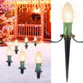 Brightown C9 Christmas String Lights Outdoor - Warm White Pathway