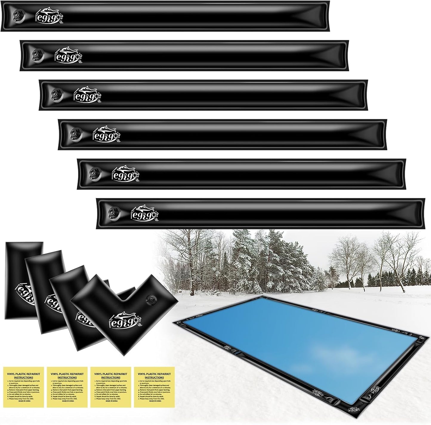 Legigo 10 Pack Pool Cover Weights for Winterizing Your Pool