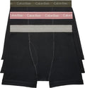 Calvin Klein Men's Cotton Classics 3-Pack Boxer Briefs - 4ft Inseam