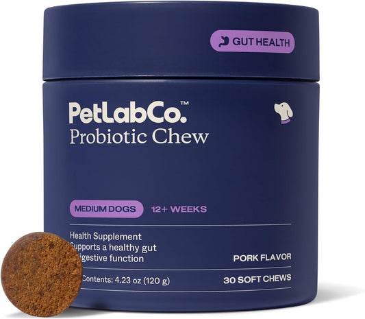 Probiotics for Dogs by PetLab Co. - Gut Health & Digestive Support