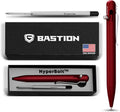Black Aluminum Bolt Action EDC Pen - Fine Tip Ballpoint