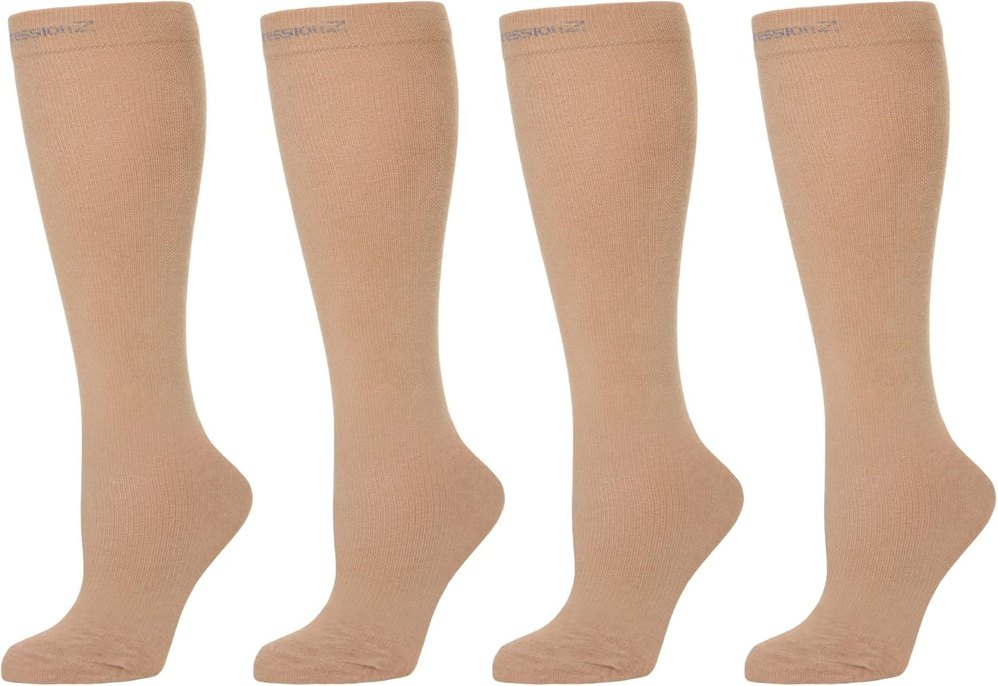 30-40 mmHg Knee High Compression Socks for Men and Women