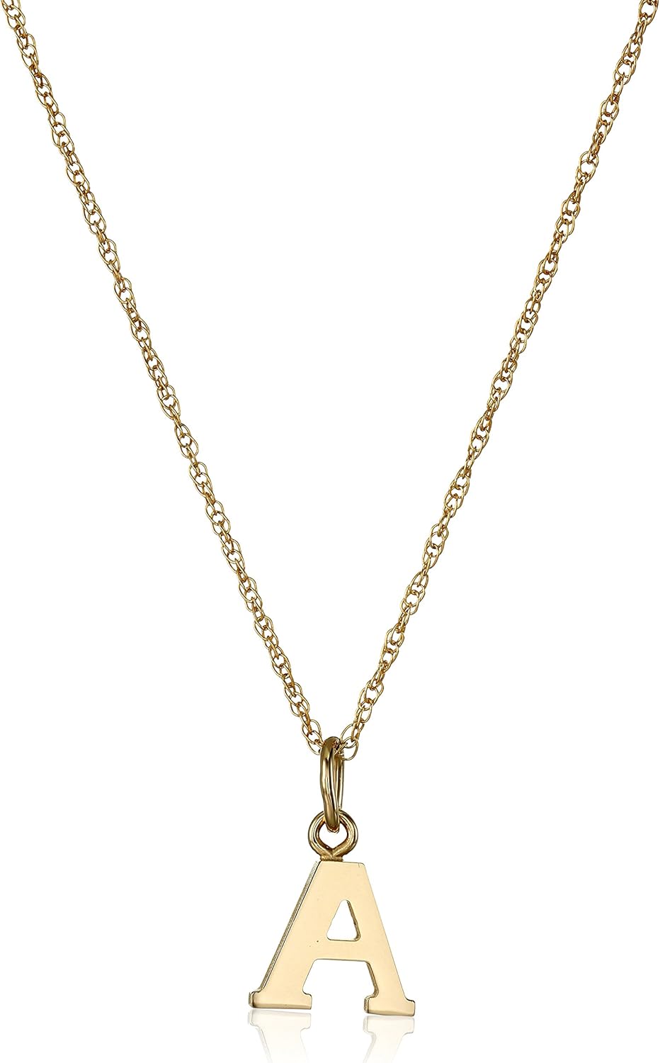 14k Gold-Filled Letter Charm Pendant Necklace for Every Occasion