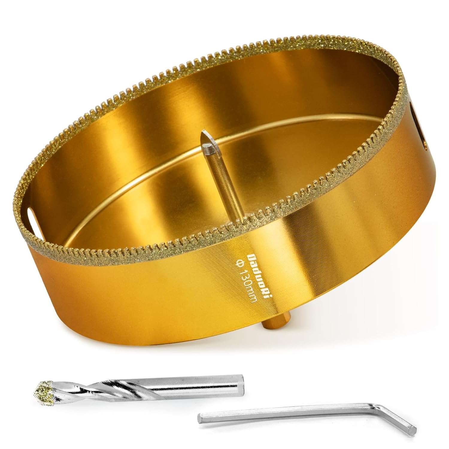 5 Inch Serrated Diamond Hole Saw for Precise Drilling Tasks