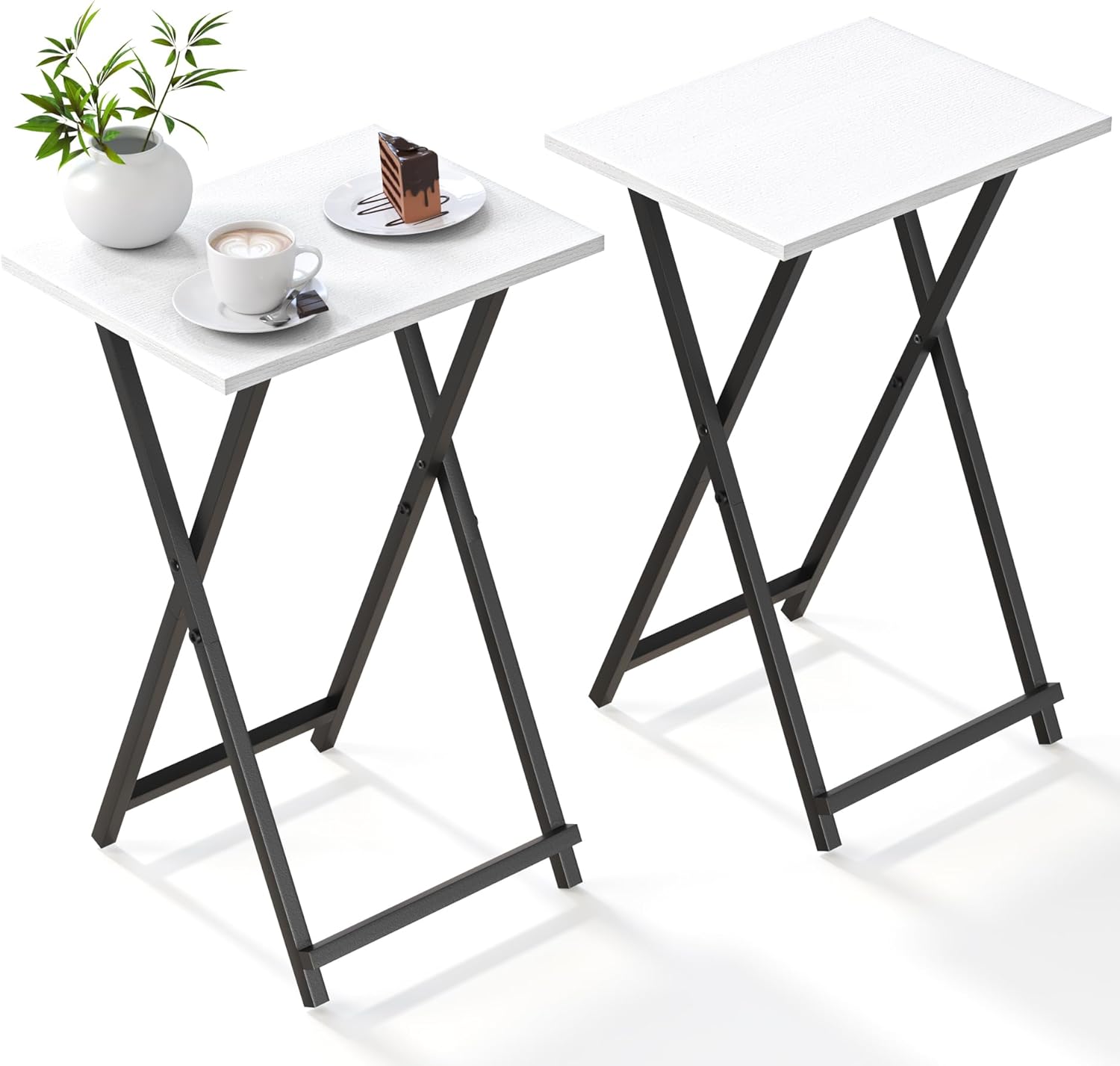 Portable TV Trays Set - Easy to Move & Use Anywhere!