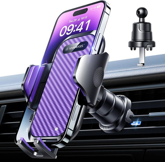 VANMASS Car Phone Holder Mount for Secure Handsfree Driving