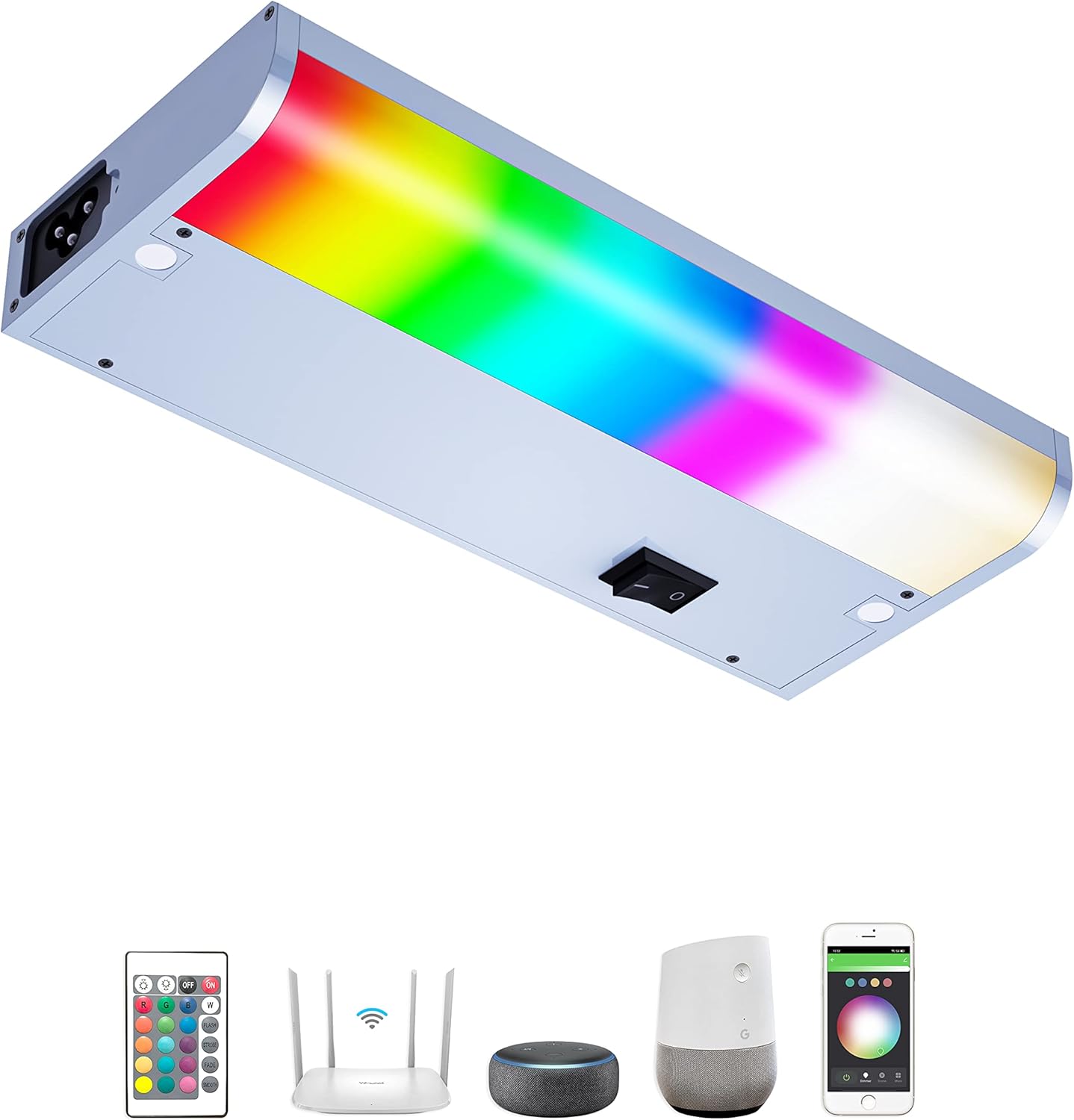 LED Smart Under Cabinet Lights for Dimmable Ambiance Control