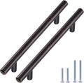 30 Pack Bronze Solid Cabinet Handles Drawer Pulls 7.38 in - Durable