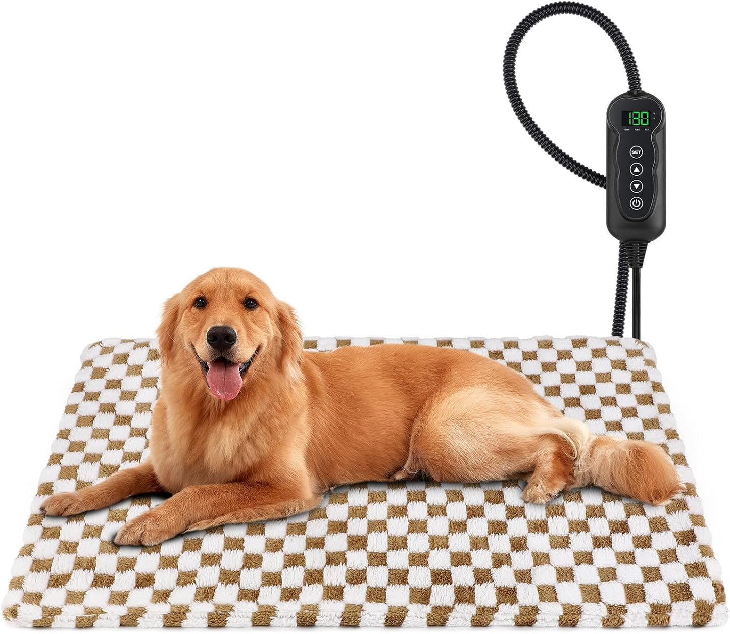 MIXJOY Pet Heating Pad with Adjustable Temperature for Comfort