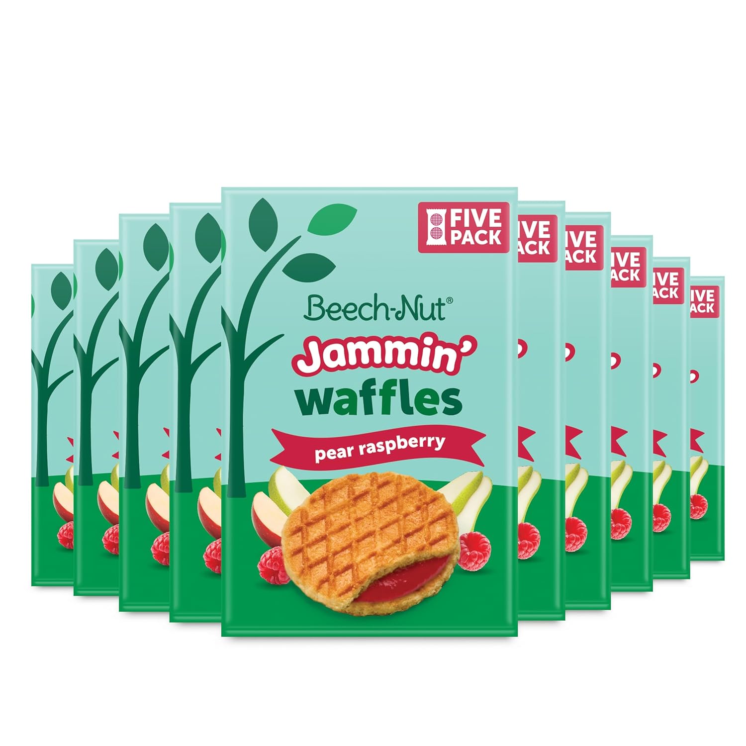 Beech-Nut Jammin' Waffles with Fruit Filling for Toddlers