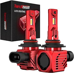 Torchbeam 9006 HB4 LED Bulbs: 20000 Lumens, 100W Brightness
