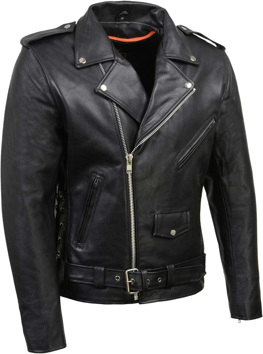 Milwaukee Leather Men's Classic Brando Motorcycle Jacket Review