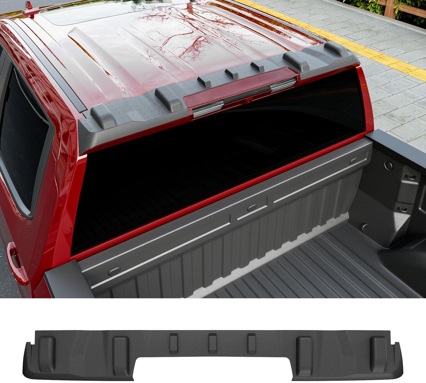 Rear Roof Protector for 2019-2025 Chevy Silverado 1500 ZR2