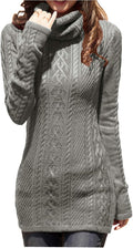 v28 Women Polo Neck Long Slim Fitted Dress Bodycon Turtleneck