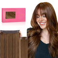 WENNALIFE Wire Hair Extensions 18 in Light Auburn Brown - Natural Lift