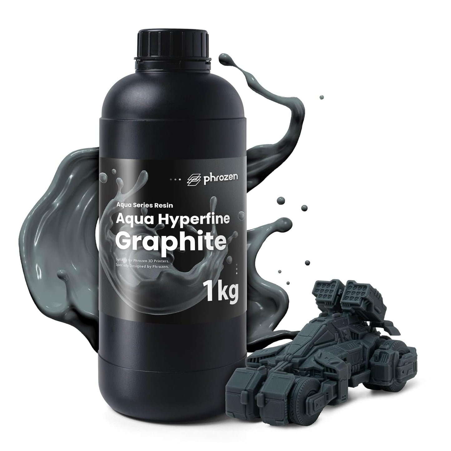 Phrozen Aqua Hyperfine Photopolymer Resin for 3D Printers