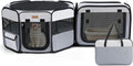 Cat Playpen 47in x 16in Portable 2-in-1 Playpen - Foldable