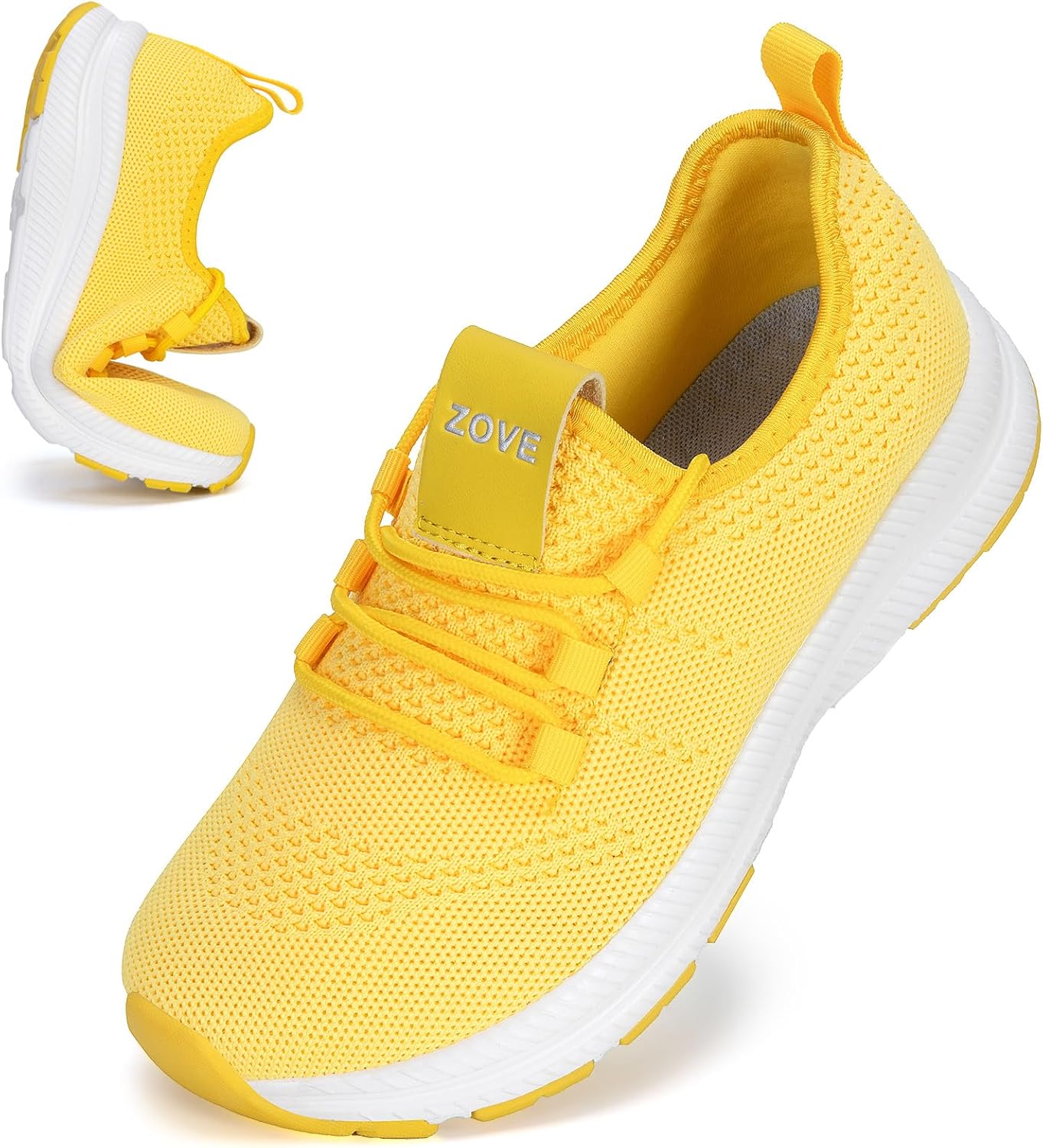 ZOVE Wide Toe Box Shoes for Women - Ultra Light Sneakers