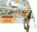 Square Cotton Tablecloth 54 x 54 in - Elegant European Design