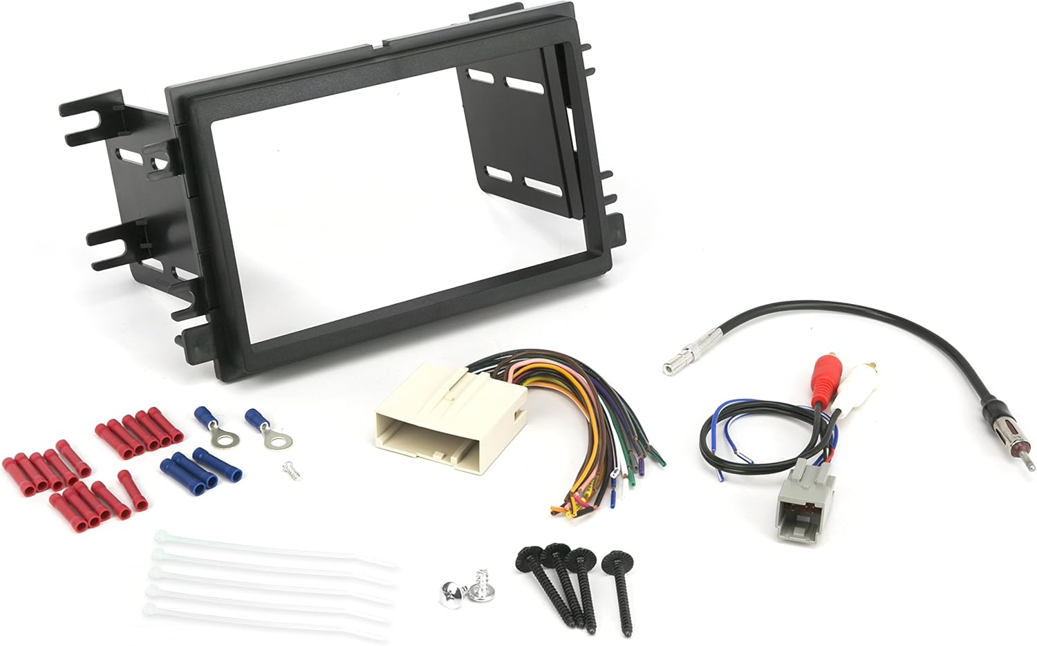 BOSS Audio Systems Dash Kit DBL DIN Bundle for Ford Vehicles
