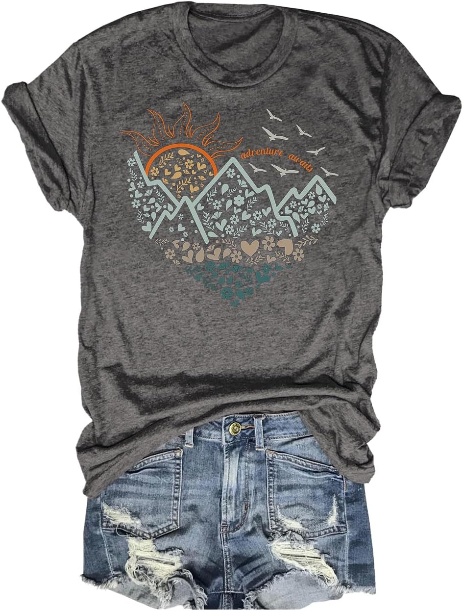 Adventure Wild Graphic Tee for Women