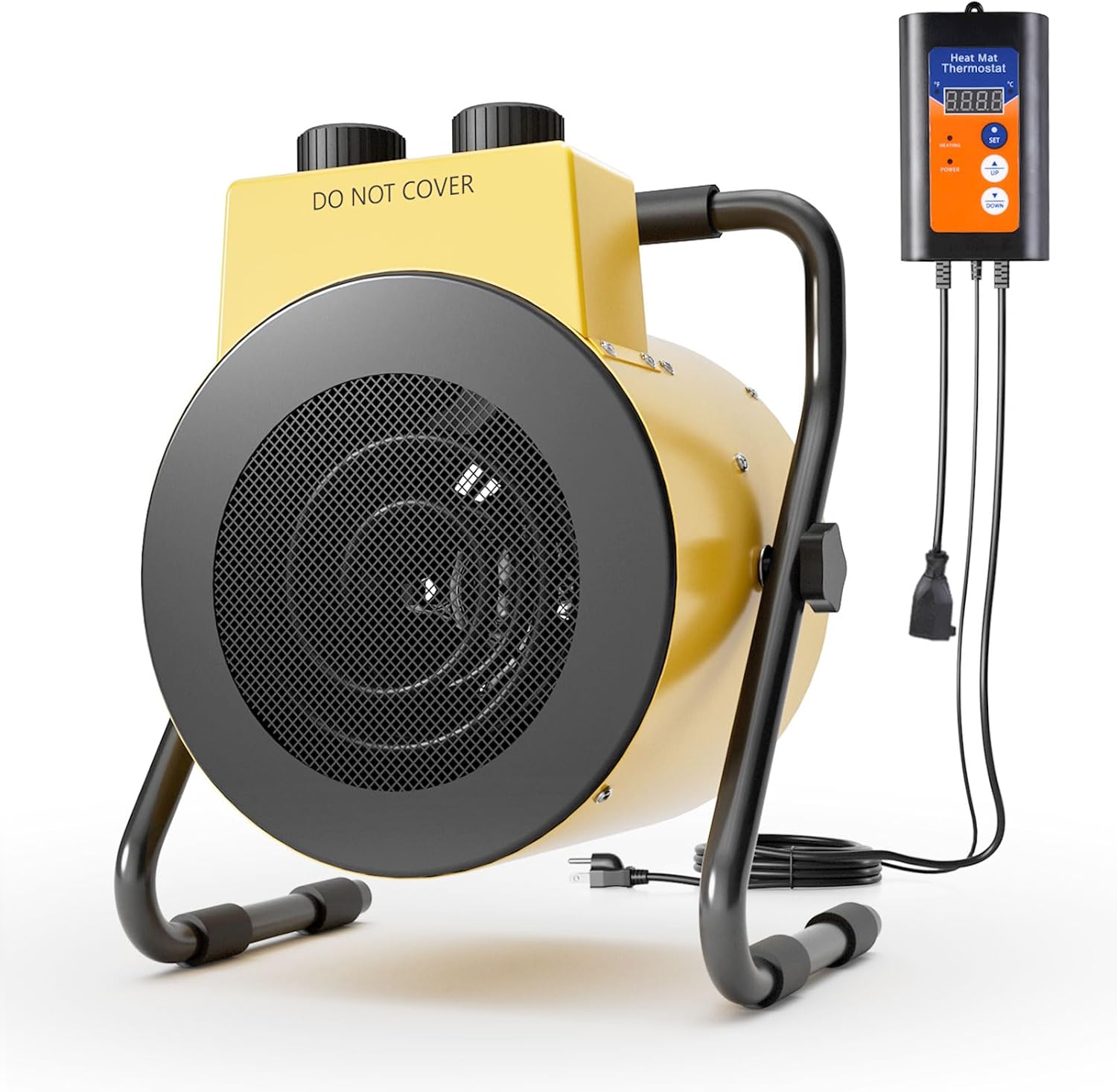 Greenhouse Heater with Digital Thermostat for Optimal Growth