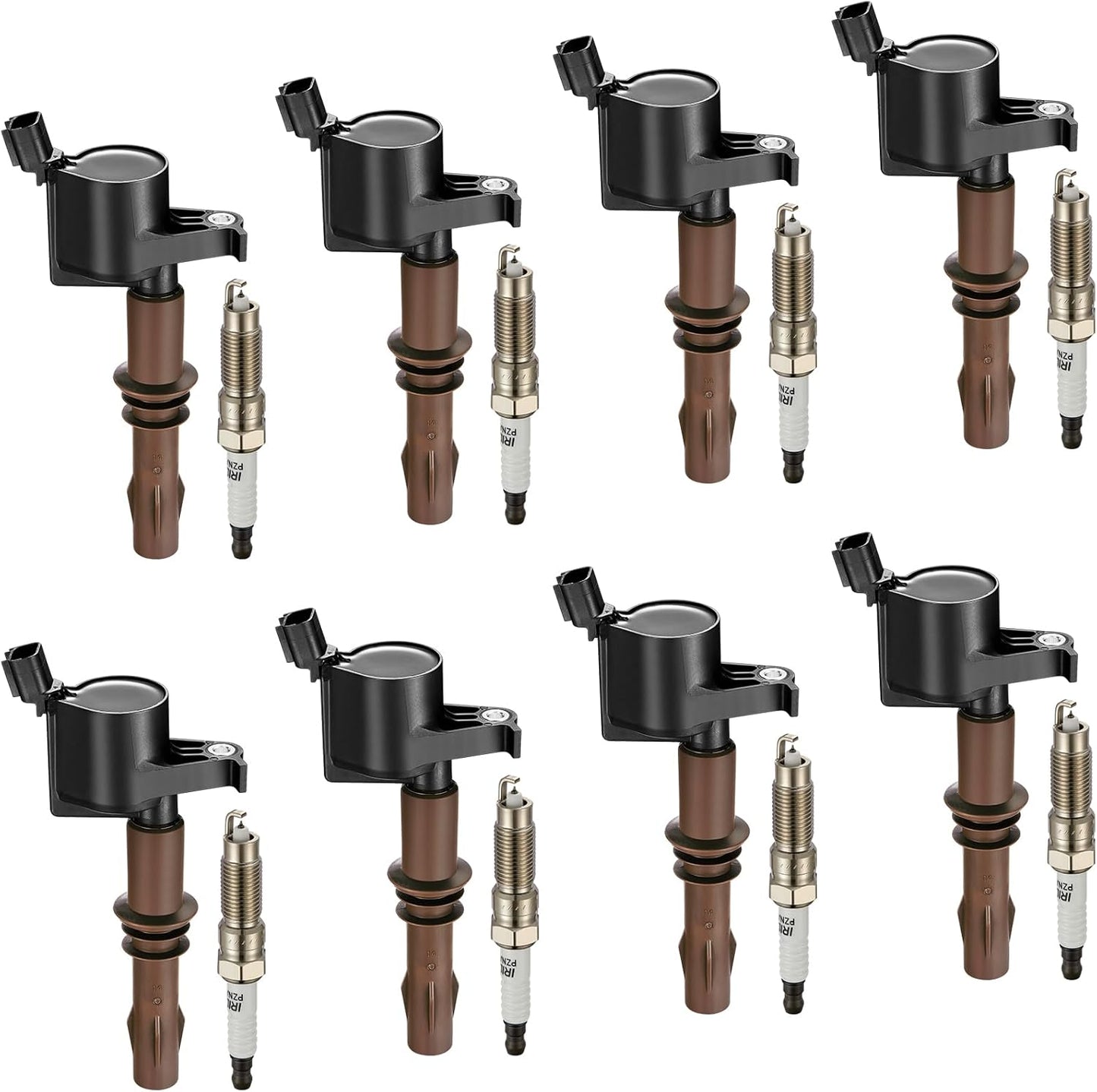 BDFHYK Ignition Coils DG521 & Iridium Spark Plug SP509 Set