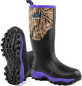 Trudave Women's Waterproof Insulated Rubber Boots for Sizes 6 to 11