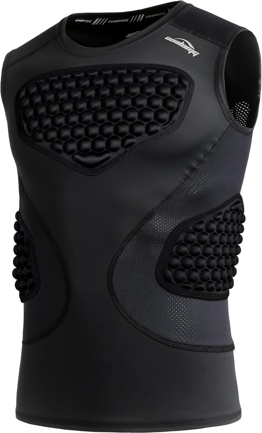 COOLOMG Mens Baseball Chest Rib Protector for Active Sports