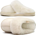 Womens Fluff Dual Memory Foam Slippers - Cozy Arch Support