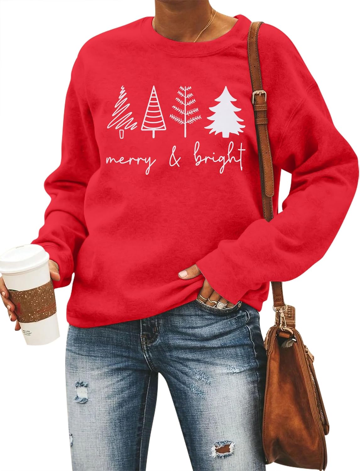 Cute Christmas Trees Sweatshirt - FASHGL