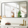 30 x 48 in Bathroom Mirror Rounded Rectangular Vanity Mirror - Modern