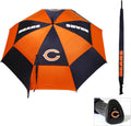 Team Golf NFL 62ft Golf Umbrella with Double Canopy - Wind Tough