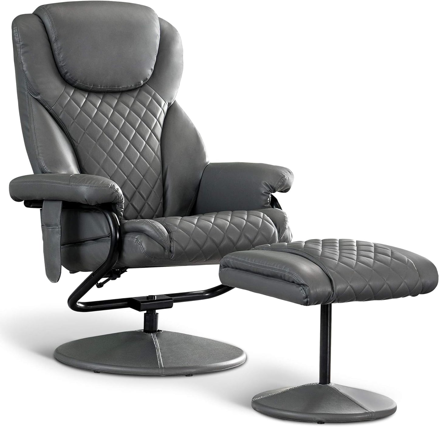 Swivel Recliner Chair with Massage - Ultimate Comfort!